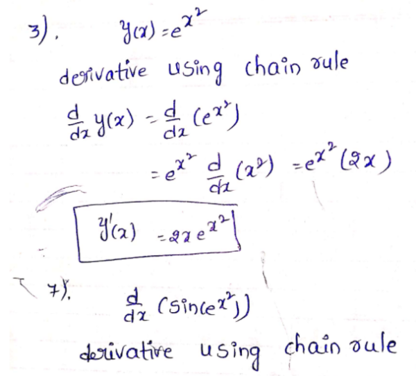 calculus chain rule problems