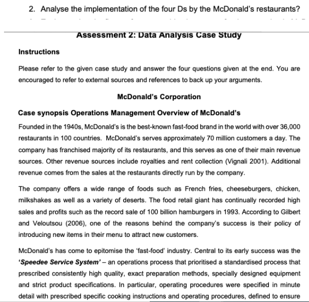 mcdonald point of sales system
